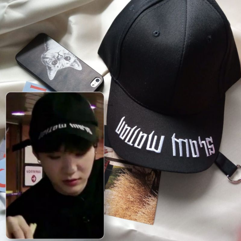 Jual Topi Suga BTS Korean Style Model Slow Motion Limited Edition ...