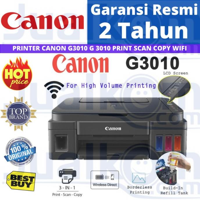 Jual Printer Canon G3010 G 3010 Pengganti G3000 Print Scan Copy Wifi Bliboss Shopee Indonesia 0047