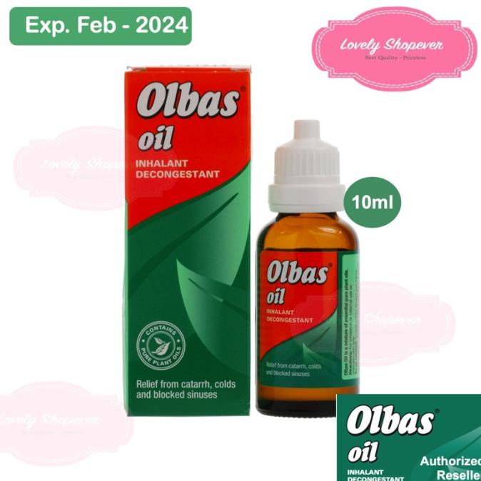 Jual Olbas Oil Inhalant Decongestant 10ml | Shopee Indonesia