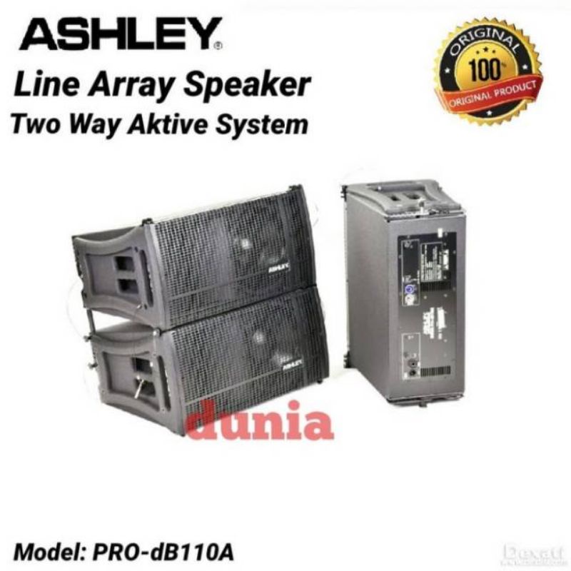 Jual Speaker Line Array Ashley Pro Db A Two Way Aktif Inch Shopee Indonesia