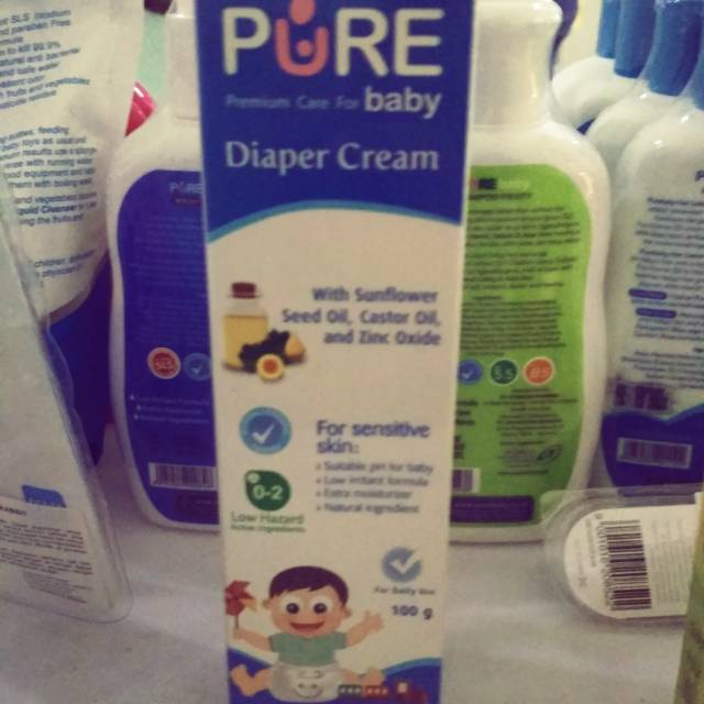 Jual Pure baby Diaper Cream 100g Shopee Indonesia