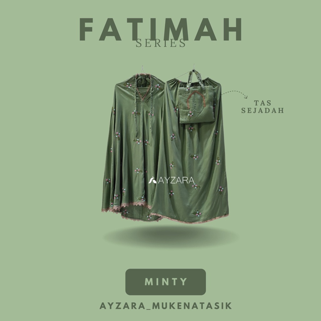 Jual Ayzara - Mukena Anak Bordir ( Umur 8 -13 Tahun ) Fatimah | Shopee ...