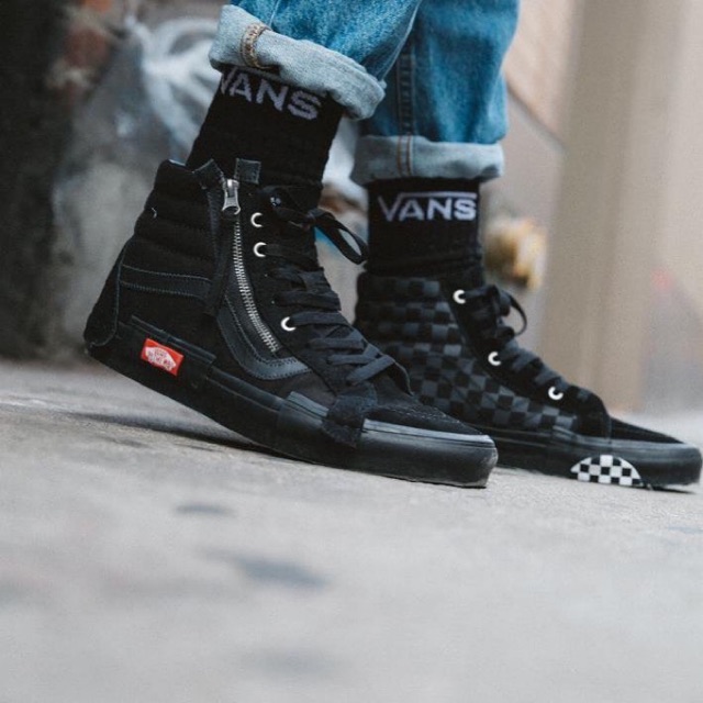 Vans sk8 hi cut and paste outlet