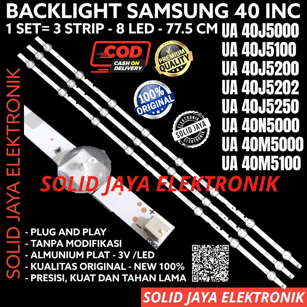 Jual Backlight Led Tv Samsung Inc Ua J J J J