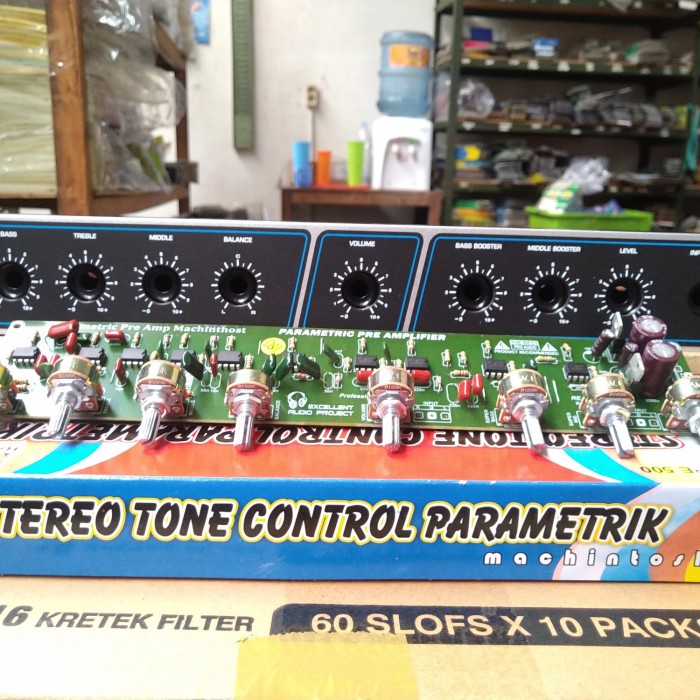 Jual Tone Control Stereo Parametrik Machintos Kit Dan Box Paket ...