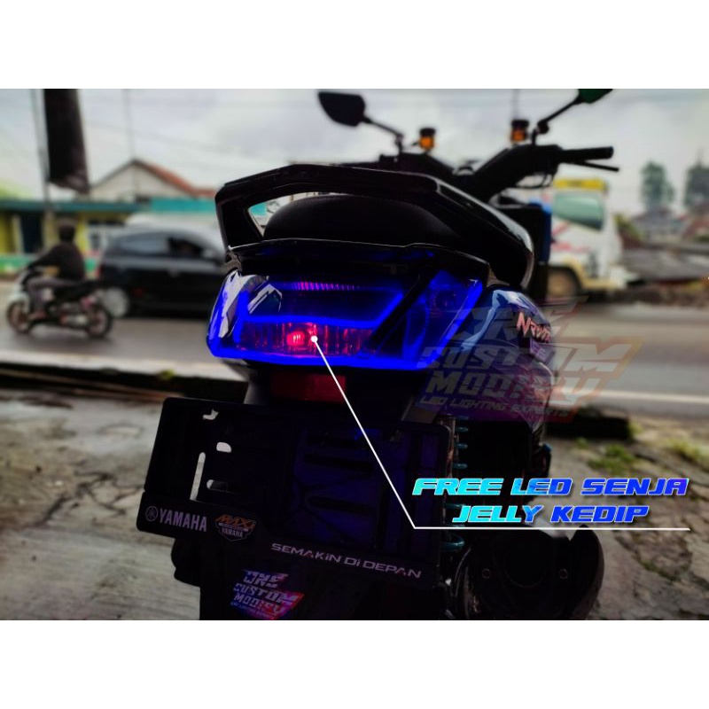 Jual LAMPU REM NMAX BONUS LED JELLY LAMPU BELAKANG NMAX OLD LAMPU SENJA ...
