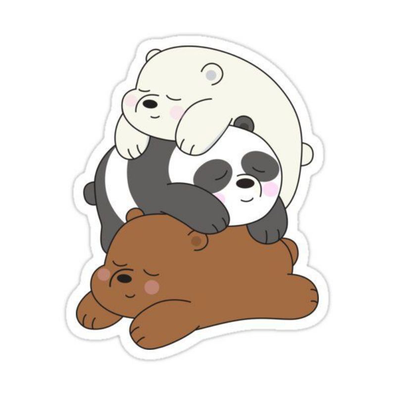 Jual stiker beruang | Shopee Indonesia