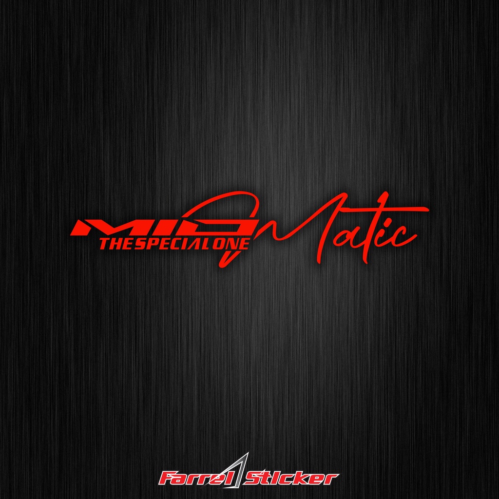 Jual STIKER MIO MATIC STICKER MIO MATIC SPECIAL ONE | Shopee Indonesia