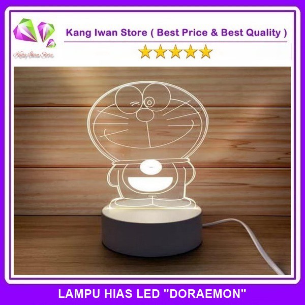 Jual Lampu Hias 3D Lampu Tidur LED Doraemon | Shopee Indonesia
