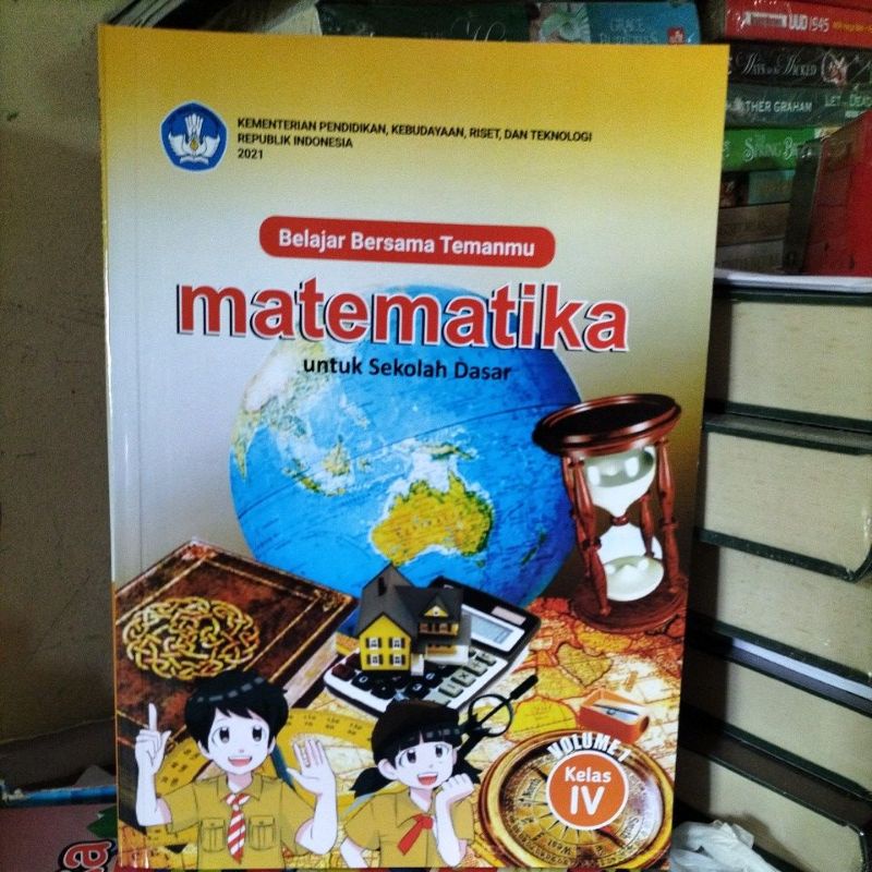 Jual MATEMATIKA SD KELAS 4 Vol 1 KURIKULUM MERDEKA | Shopee Indonesia