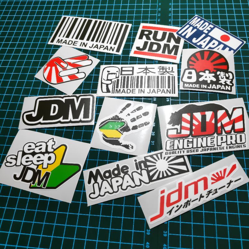 Jual Sticker Racing Balap Car Mobil JDM Japan RC Hobby | Shopee Indonesia