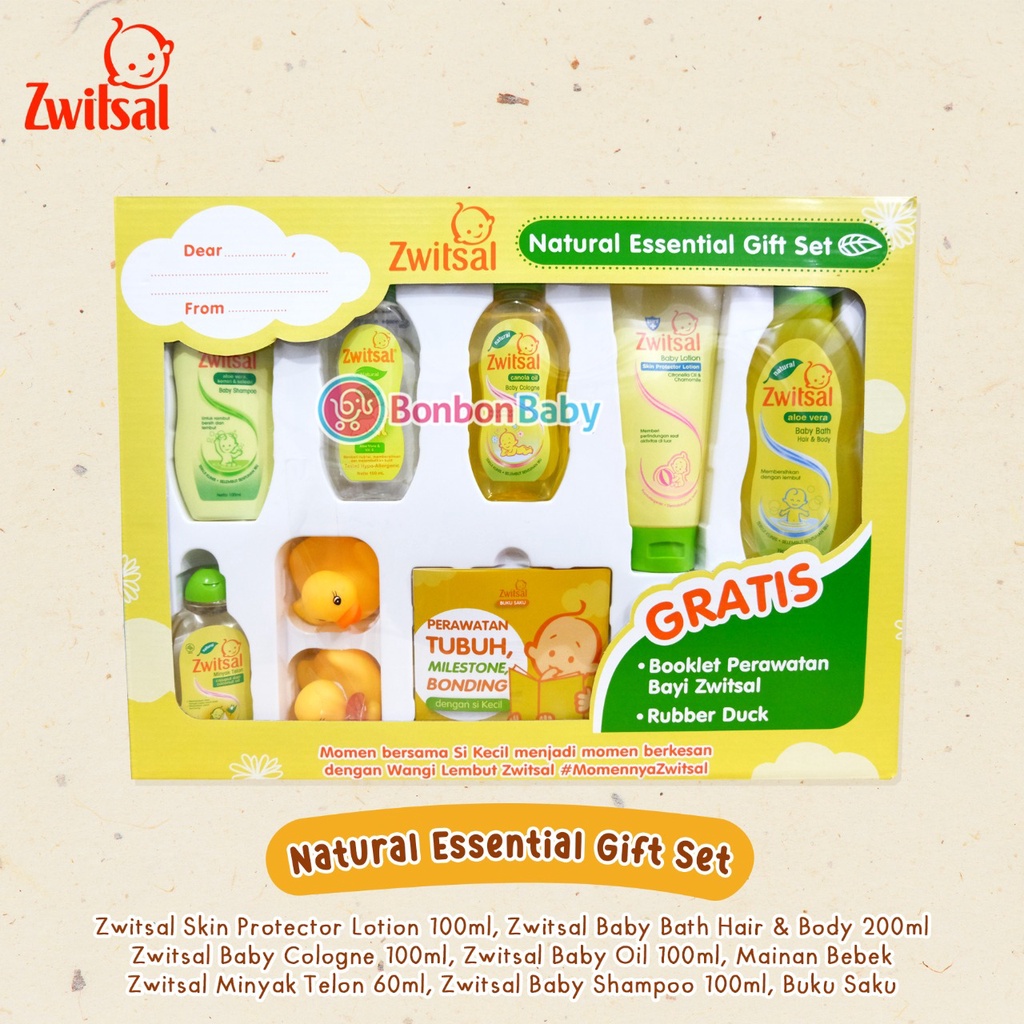 Jual zwitsal baby toiletries gift set shopee indonesia