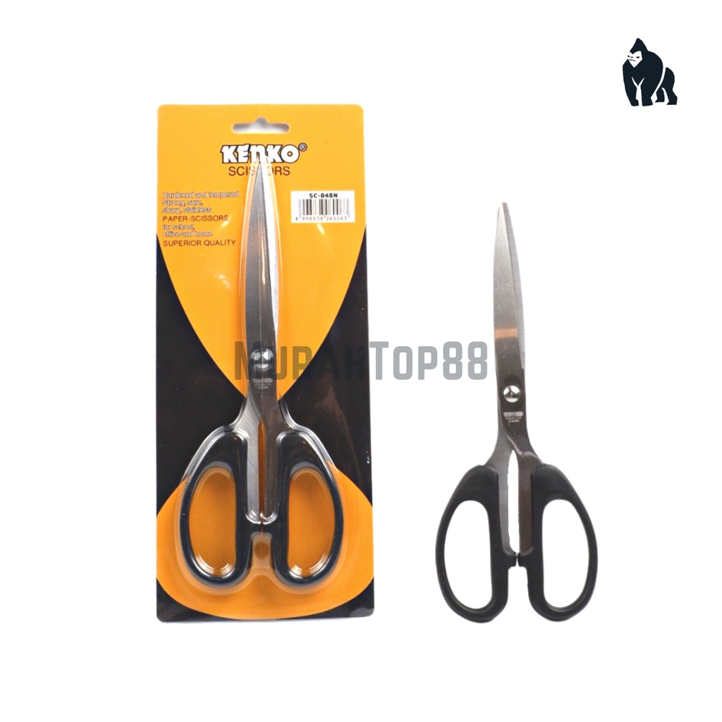 Jual Gunting Kenko Sc N Besar Large Stainless Steel Scissors Per Pcs Shopee Indonesia