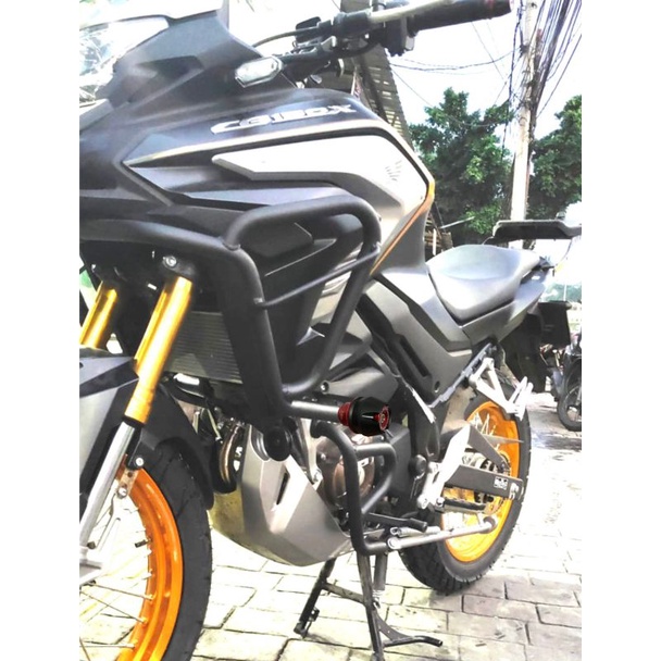 Jual Tubular cb 150 x plus jalu black diamond kawahara Crash bar cb150x
