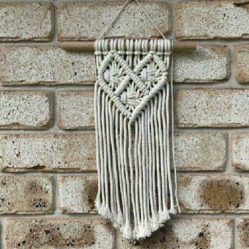 Jual Hiasan Dinding Macrame Cm Shopee Indonesia