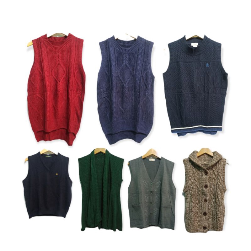 Jual [COD] VEST RAJUT | Shopee Indonesia