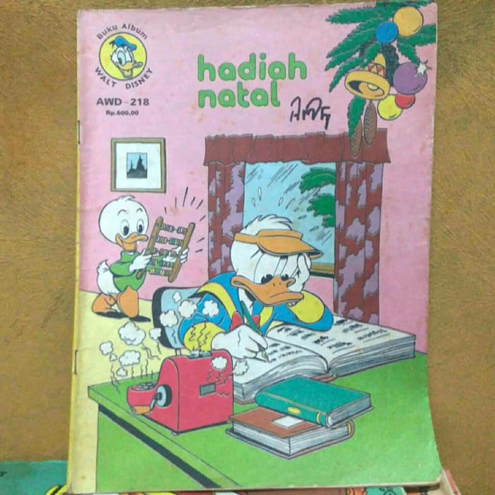 Jual Awd Album Walt Disney Donal Bebek No 218 Komik Majalah Jadul