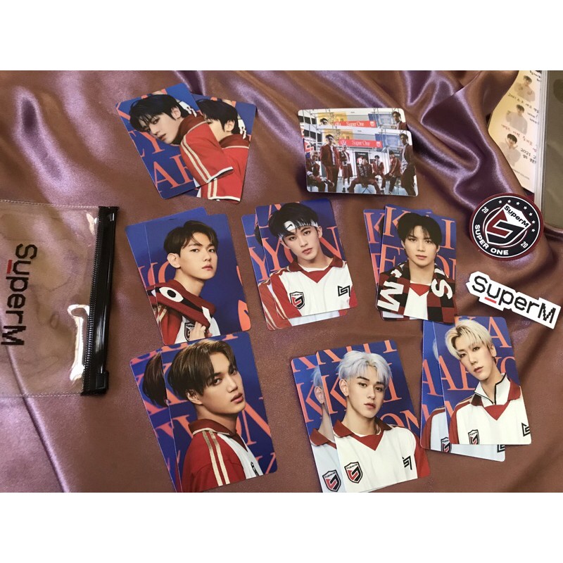 Jual Official Superm Sticker Photocard Pc Baekhyun Kai Ten Lucas Shopee Indonesia 5077