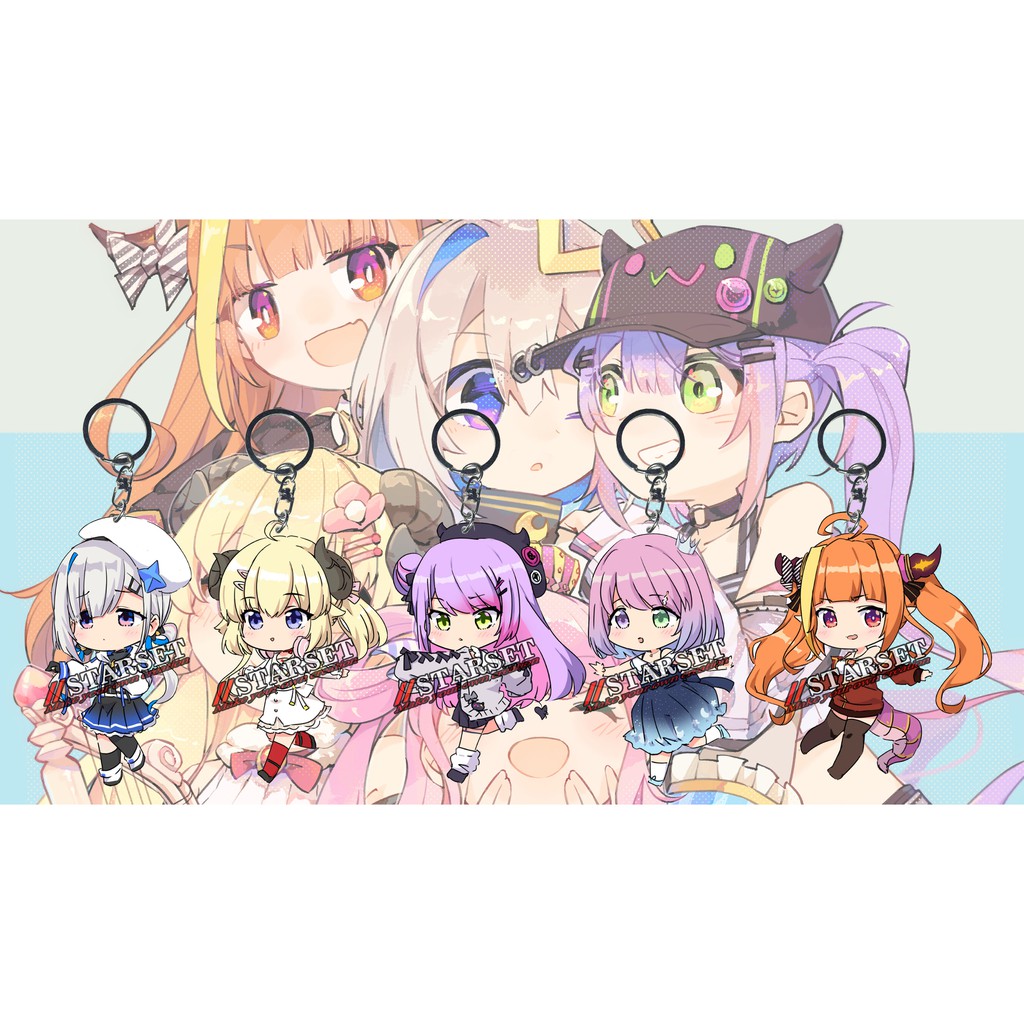 Jual Gantungan Kunci Hololive Generation 4 Pack - Ganci - Key Chain ...
