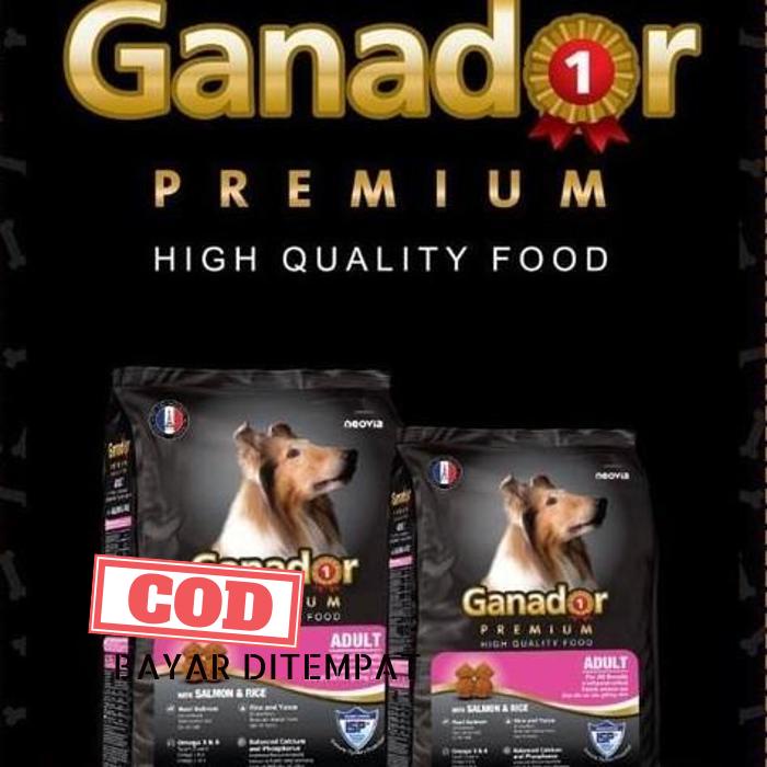 Jual GANADOR PREMIUM ADULT SALMON & RICE 20KG | Shopee Indonesia