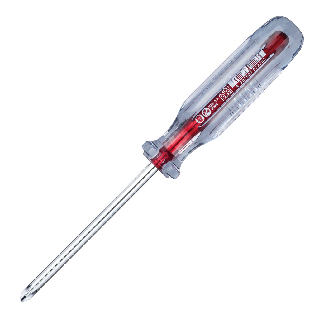 Jual Obeng Vessel 6300 - PH2x100mm - Crystaline Screwdriver | Shopee ...