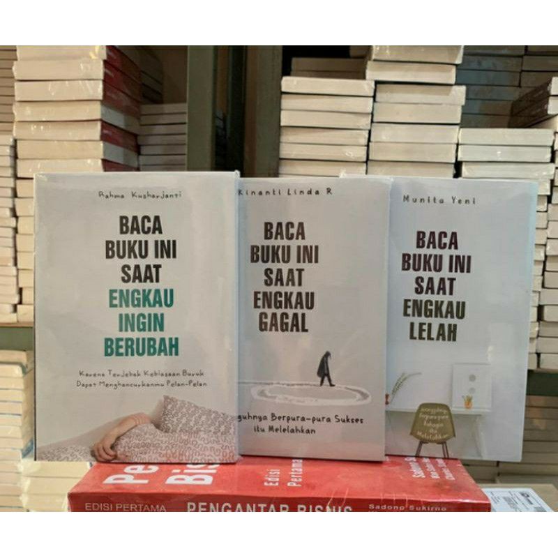 Jual Buku Pengembangan Diri 3 Buah | Shopee Indonesia