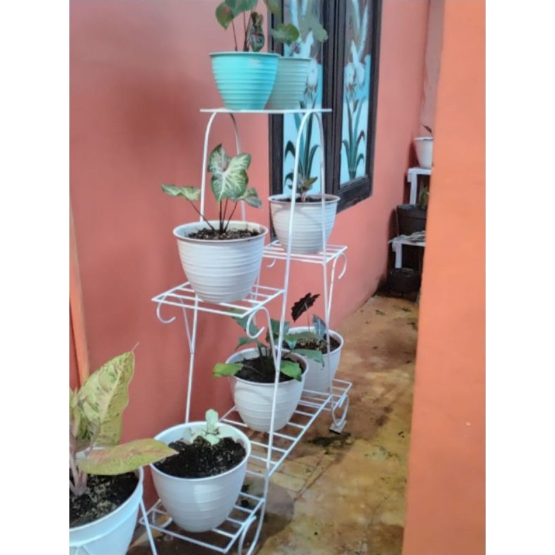 Jual Rak bunga besi model A bisa bayar di tempat COD | Shopee Indonesia