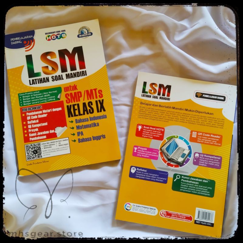 Jual Buku Persiapan UASBN Latihan Soal Mandiri Untuk Kelas 9 SMP/MTS ...