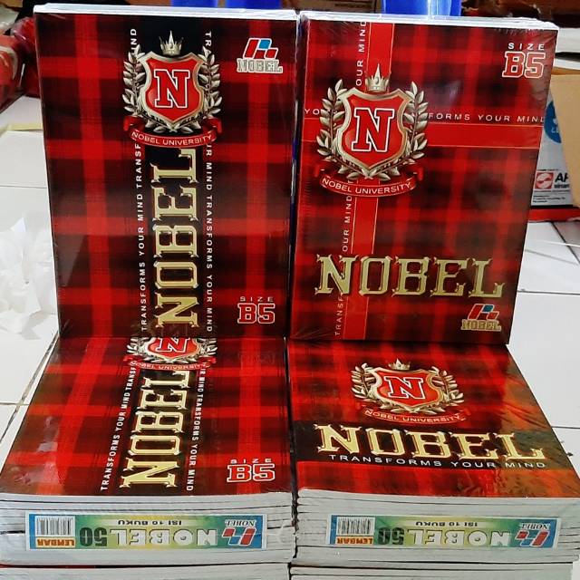 Jual Buku Tulis Merk NOBEL Isi 50 Lembar | Shopee Indonesia