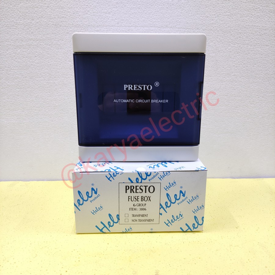 Jual BOX MCB PRESTO 6GRUP 6G 6 GROUP OUTBOW TEMPEL HELES BOX SEKRING ...
