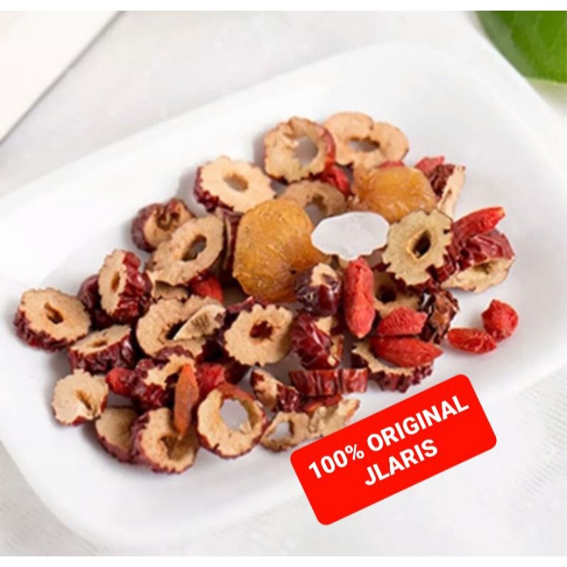 Jual Herbal fruit and flower mix tea angco goji berry longan teh buah ...