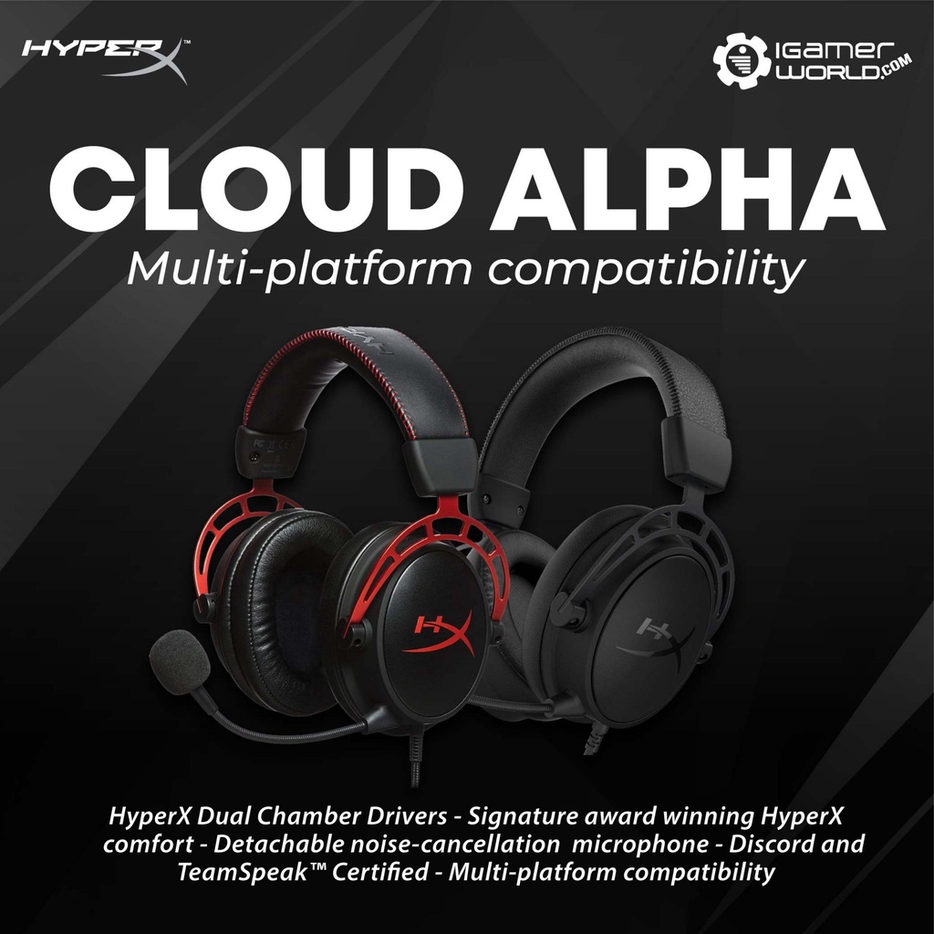 HyperX Cloud Alpha Gaming Headset