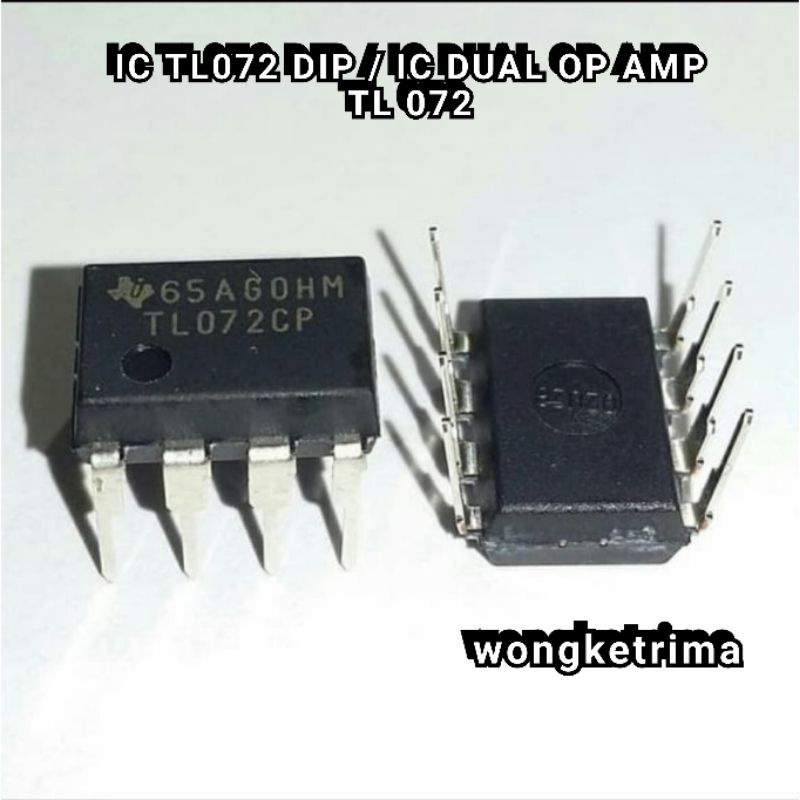 Jual IC TL072 DIP / IC DUAL OP AMP TL 072 | Shopee Indonesia