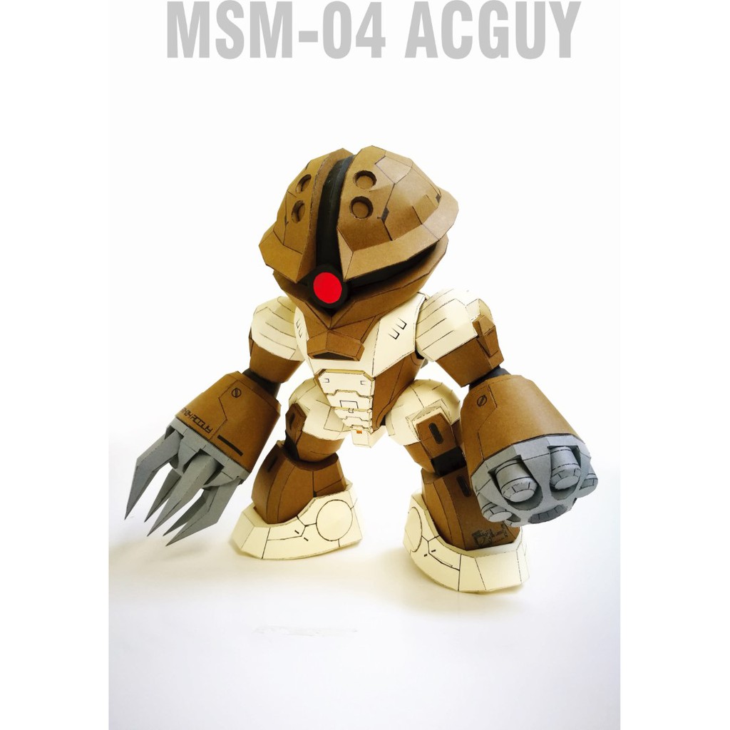 Jual DIY Papercraft SD MSM-04 Acguy | Shopee Indonesia