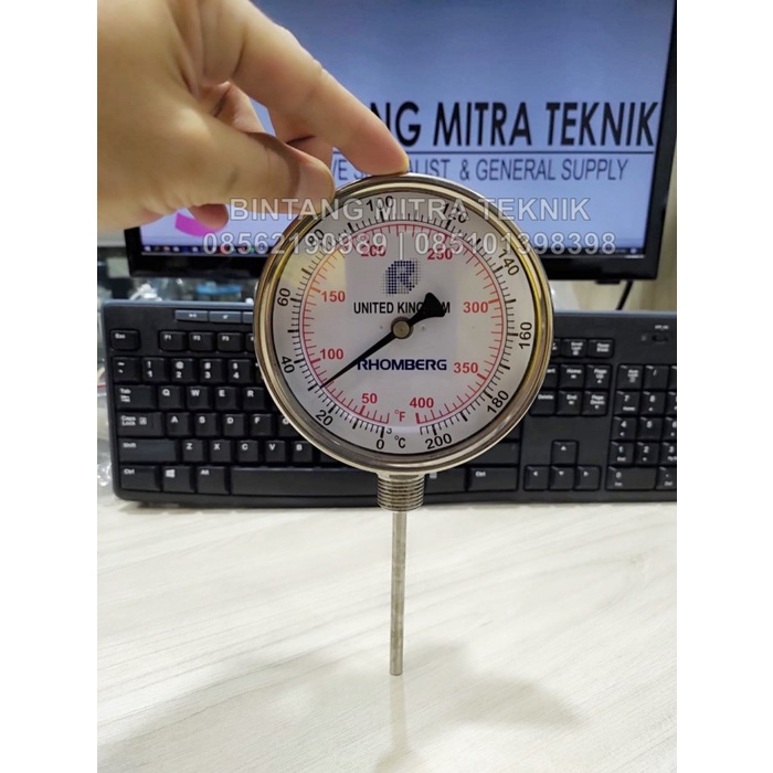 Jual THERMOMETER RHOMBERG MODEL RAKET 4