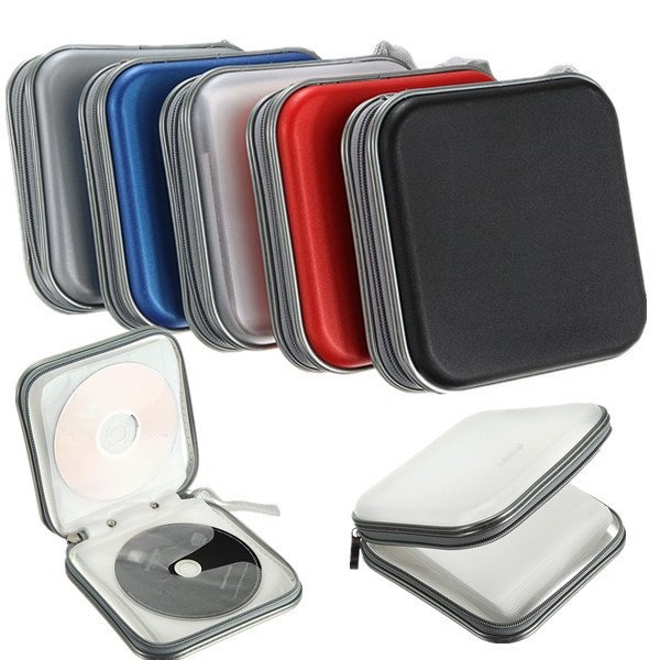 Jual COD Tempat Penyimpanan Kaset CD DVD Disc 40 Keping Disc Organizer ...