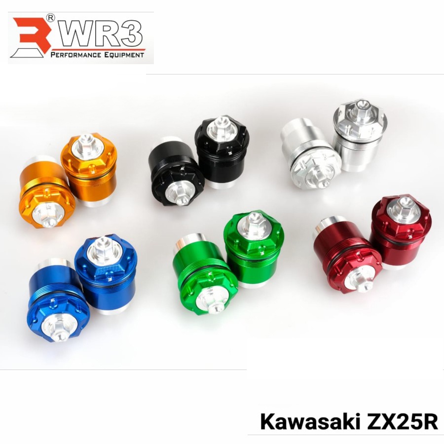 Jual Preload Adjuster Stelan Shock Depan WR3 Kawasaki ZX25R | Shopee ...