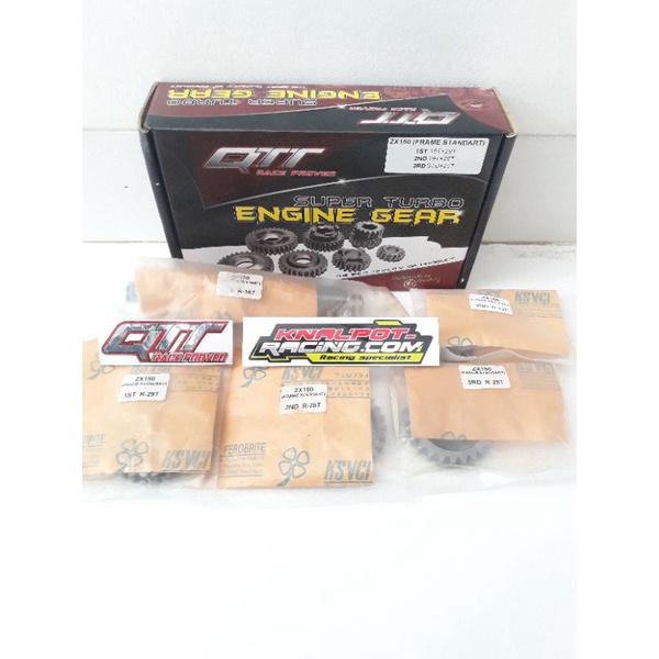 Jual Gigi Rasio Ninja Qtt Racing ZX150 Frame Standar | Shopee Indonesia