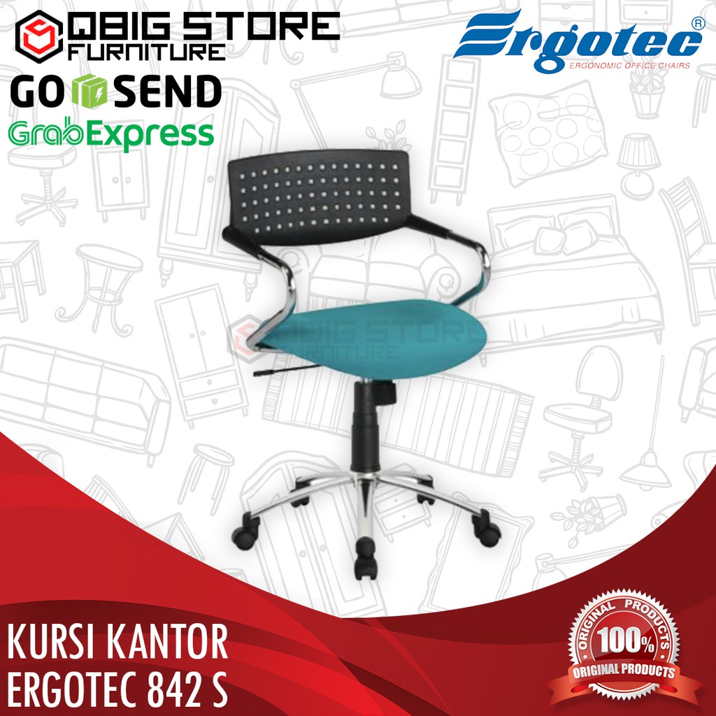 Jual Kursi Kantor Ergotec 842 S / Kursi Kantor Murah / Kursi Staff ...