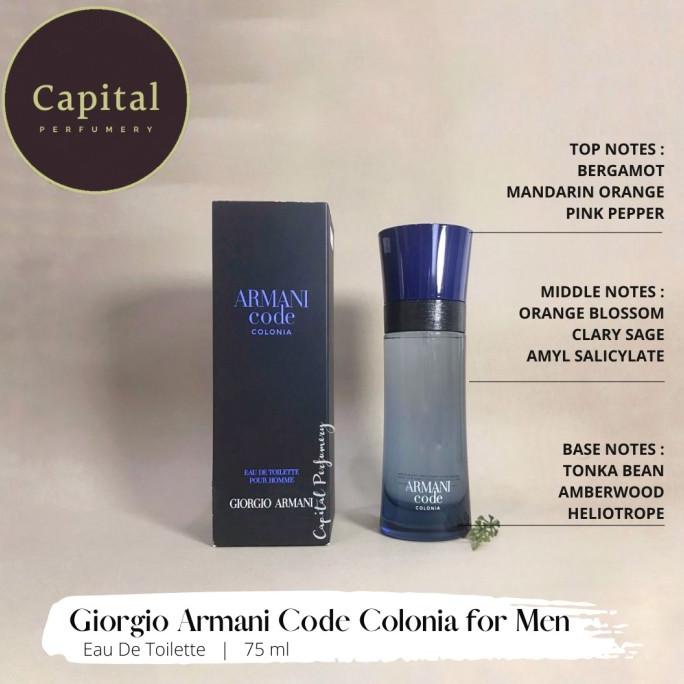 Armani code colonia basenotes sale