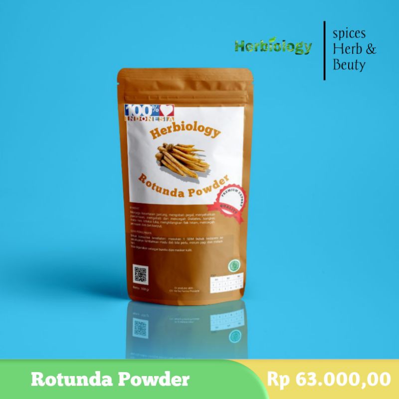 Jual Rotunda powder /bubuk temu kunci | Shopee Indonesia