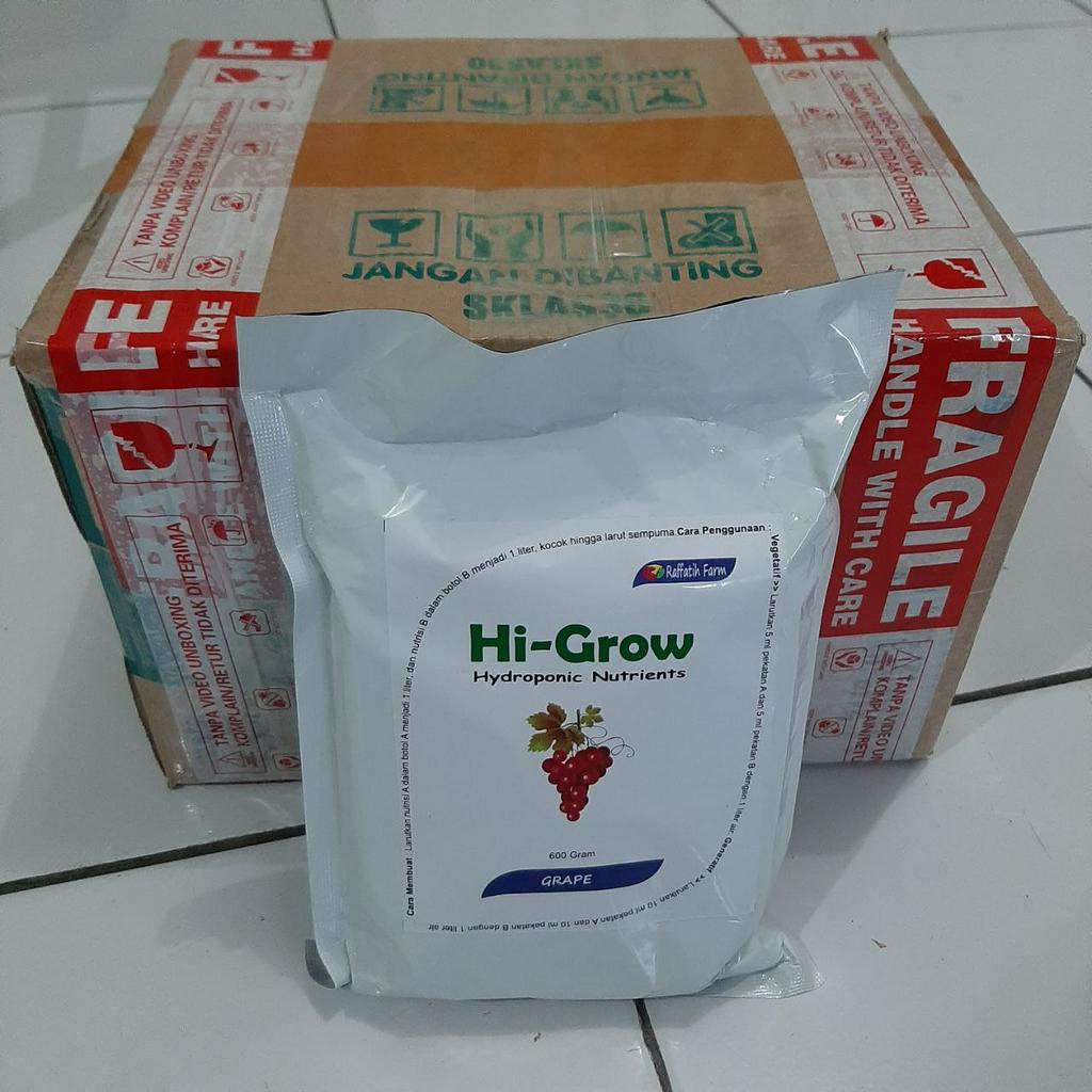 Jual 10 pack Pupuk HiGrow Raffatih Farm AB Mix Anggur Nutrisi