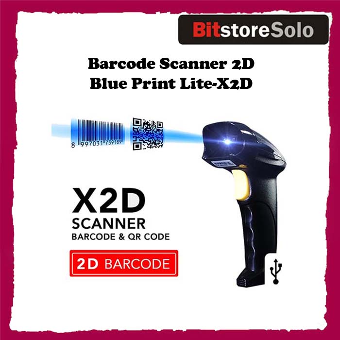 Barcode Scanner 2D USB BLUEPRINT BP-LITEX2D, Scanner