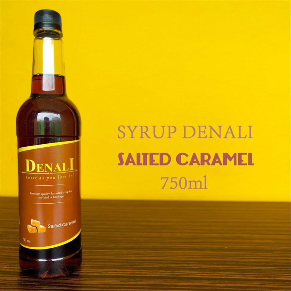 Jual Denali Gourmet syrup Salted Caramel Halal untuk Coffe atau Frappe