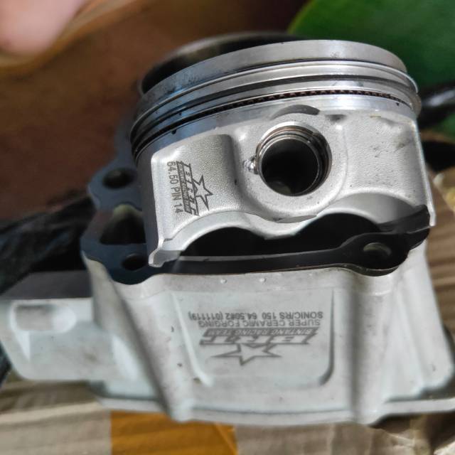 Jual Blok Ceramic Brt Piston Paket Bore Up Brt Sonic Cb R Cbr Gtr Ukuran Mm