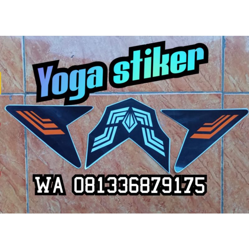 Jual Stiker Lampu Rem Belakang Sama Sein Kanan Kiri Vario Fi Old