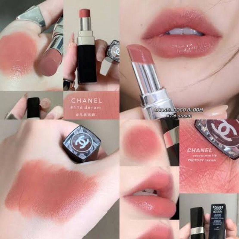 口紅 CHANEL ROUGE COCO BLOOM 116 DREAM Chanel Dream (116) Rouge Coco Bloom Lip Colour Review & Swatches