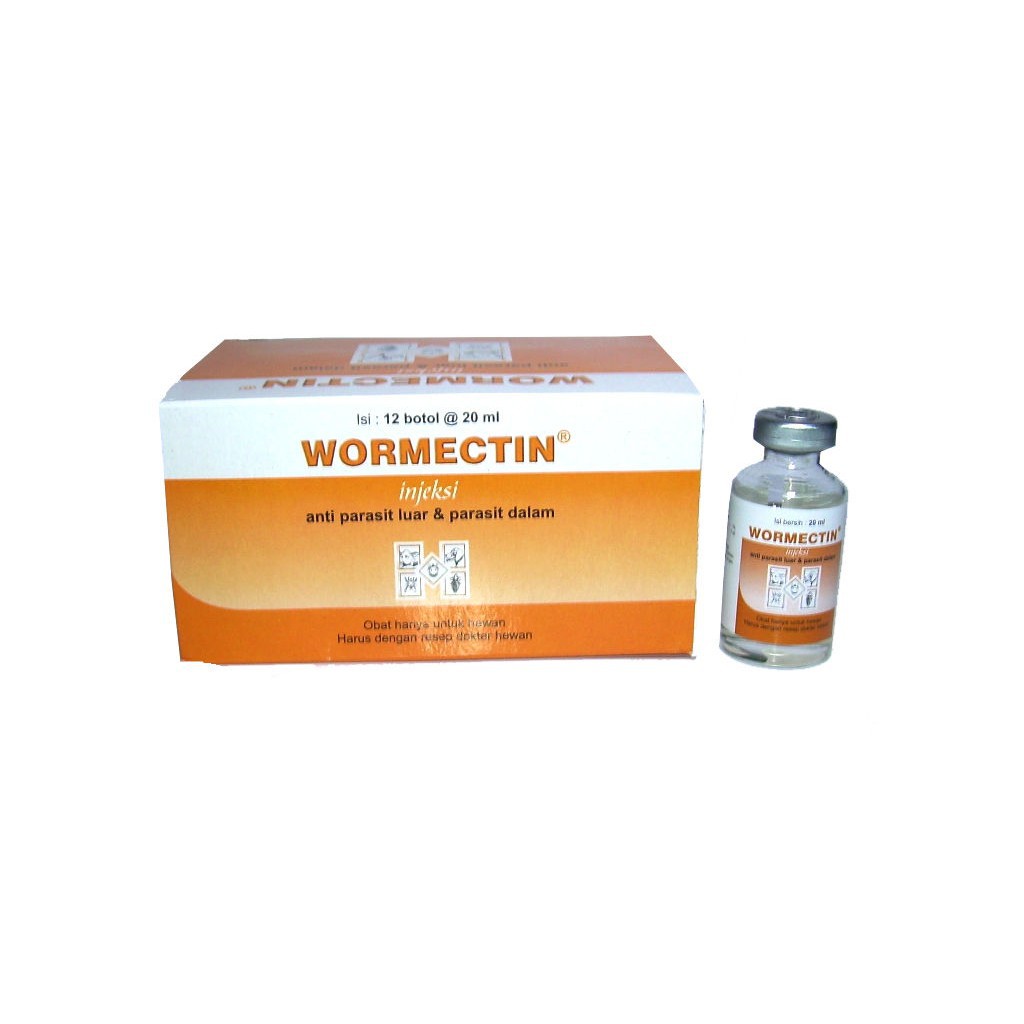Jual Wormectin 20 ml Obat Scabies Kutu Tungau | Shopee Indonesia