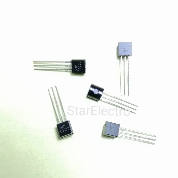 Jual 2SC2053 C2053 NPN transistor Epitaxial Planar Radio VHF RF ...