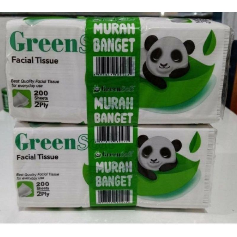 Jual TISU GREEN SOFT PANDA 200 SHEETS | Shopee Indonesia